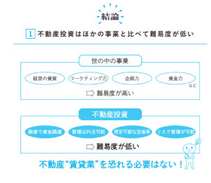 経営よりも難易度が低く、低リスク