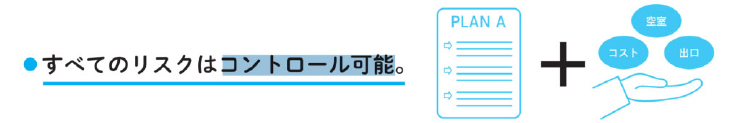 すべてのリスクはコントロール可能